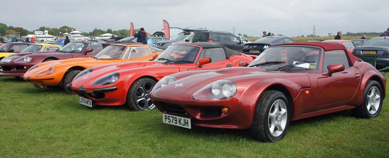 Members' cars at Castle Combe Autumn Classic 2019